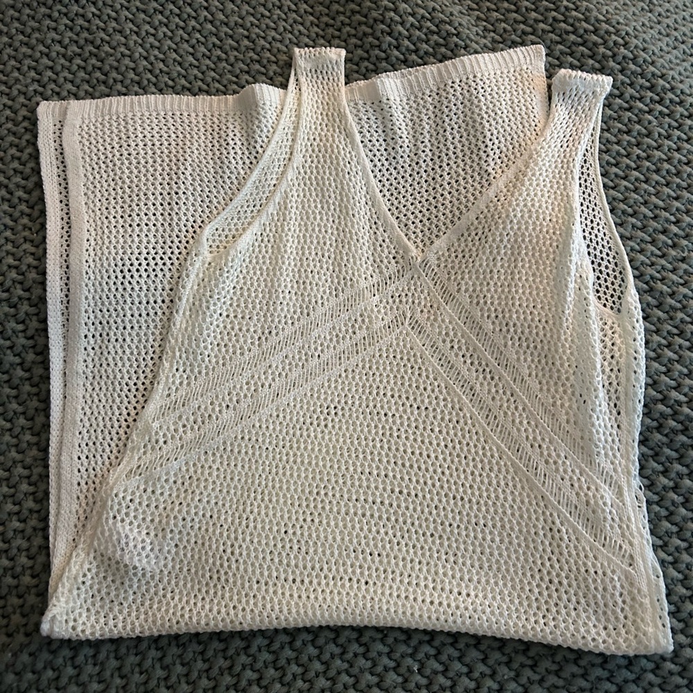 Off white Cupshe coverup dress